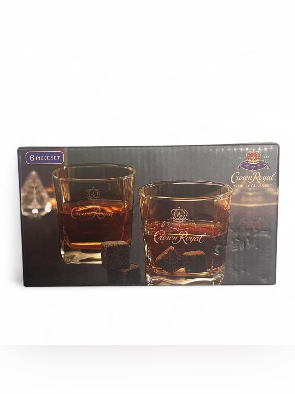 Crown Royal Whiskey Glass Set